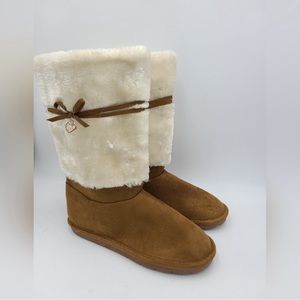 Michael Kors Apple Pie 2  Winter Boot woman's  5 (brown) Apple pie 2 chestnut